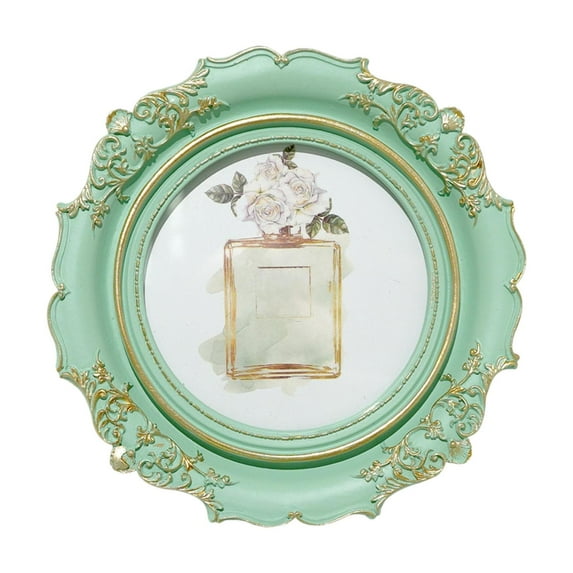 Picture Frame Wall Decor Photo Frame Vintage Style Resin for Living Room Bedroom Gallery Art Display