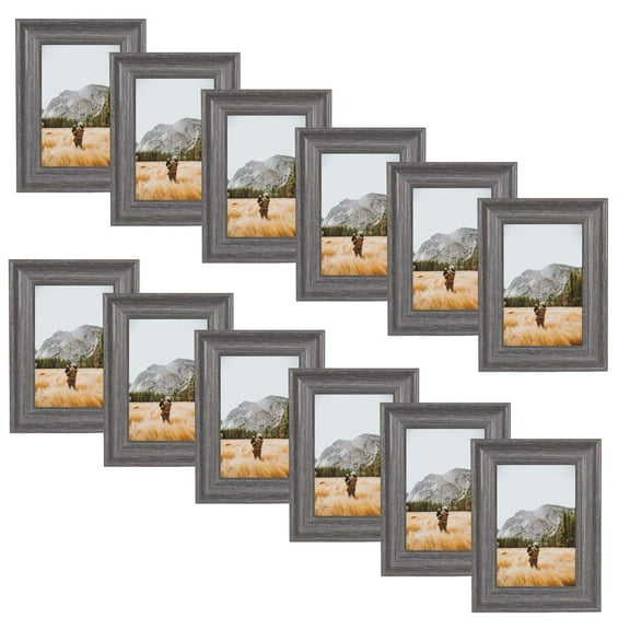 Picture Frame Wood - 4x6 (Grey)
