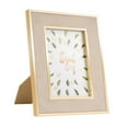 thumbnail image 1 of Tabletop Picture Frames, Decorative Gallery College Wall Frame, 5.5*3.5in, Buff, 1 of 6
