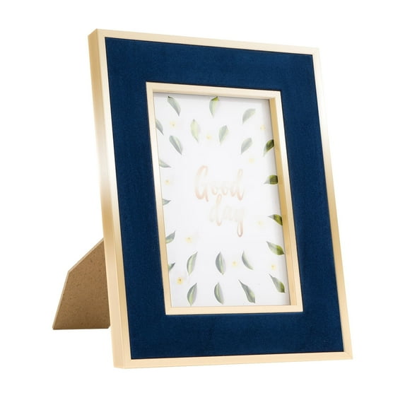 Tabletop Picture Frames, Decorative Gallery College Wall Frame, 5.5*3.5in, Blue