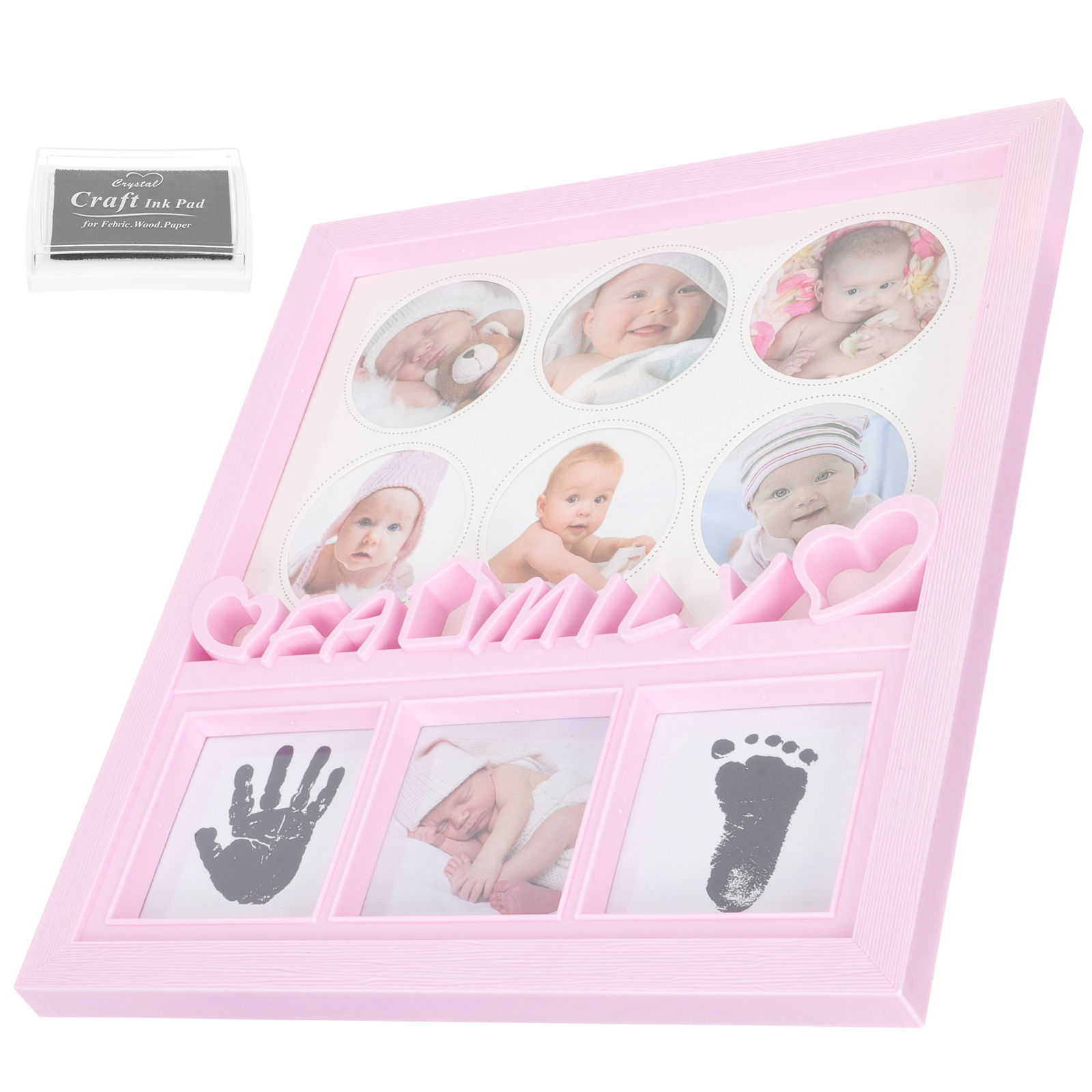 Picture Frames Baby Frame Baby Handprint Photo Frame Newborn Baby Girl