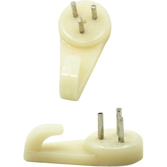 Picture Hang Solutions Small Concrete Wall Hangers, 20 lb Capacity, 20 Pieces
