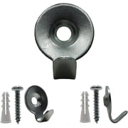 Picture Hang Solutions - 30 lbs Capacity Steel Utility Hooks 20 pieces per pack