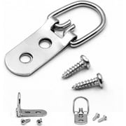Picture Hang Solutions 40-lb Capacity Heavy Duty D-ring Picture Hangers 50 Pieces Per Pack