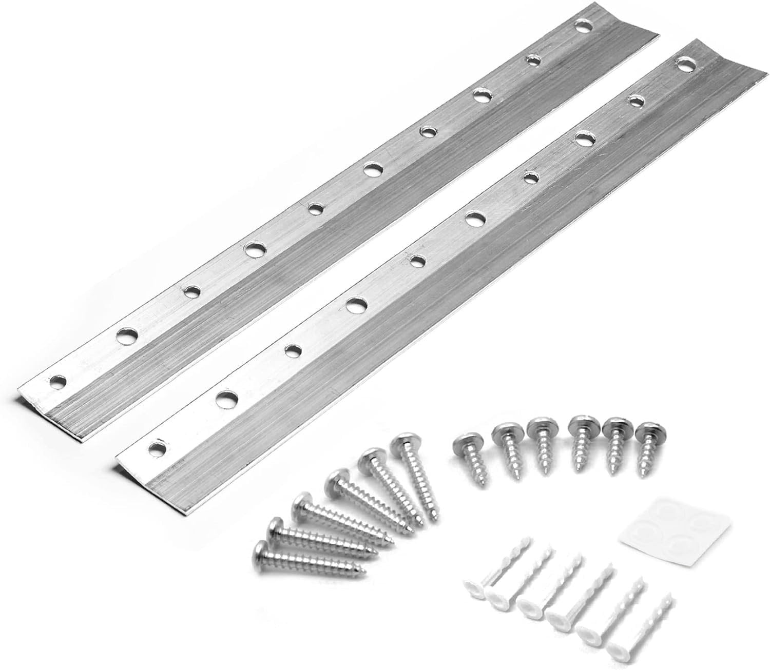 Picture Hang Solutions 50lb Capacity 10inch Aluminum Flare Cleat Hangers for Heavy Duty