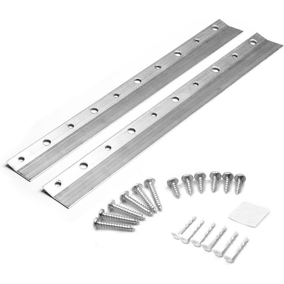 Picture Hang Solutions 10 in Flare French Cleats for Wood Frames 50-lb Capacity 30 Pairs per Pack