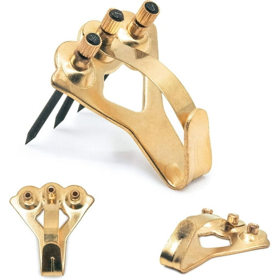 Picture Hang Solutions 75-lb Capacity Tremor Hangers - Earthquake-Proof Picture Hangers 10 Pieces Per Pack