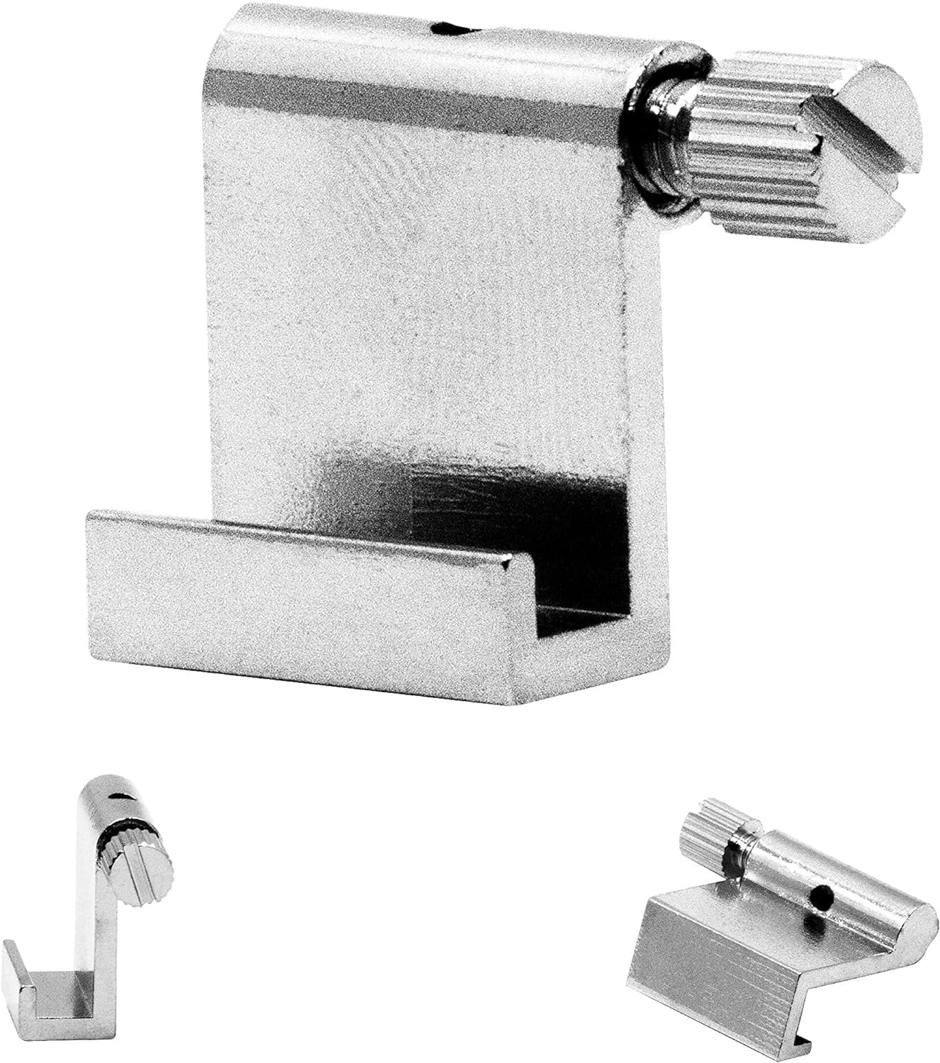 Picture Hang Solutions - Adjustable Gallery Hooks for Nylon or Steel Cables - Gallery Hanging System (10 pieces per pack)