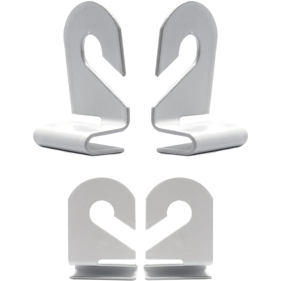 Picture Hang Solutions Drop Ceiling Hooks, 15 lb Capacity, 100 Pieces