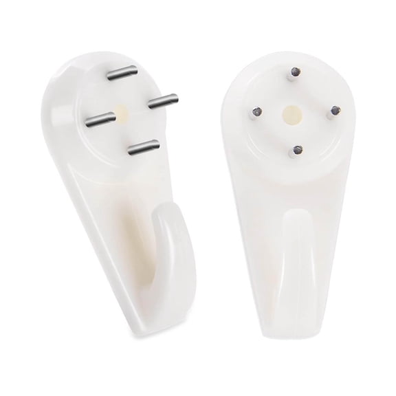 Picture Hangers, Concrete/Stucco/Hard Wall Hooks for Hanging Picture, Tapestry, Clocks and More-Heavy Duty&No Damage or Drilling