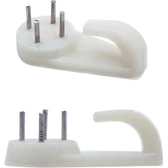 Picture Hangers for Hardwall，25pcs Invisible Nail Hangers, Powerful Concrete Hard Wall Drywall Picture Hooks Non-Trace Hanging Hook for Picture Photo Frame Clock Hangers (L)