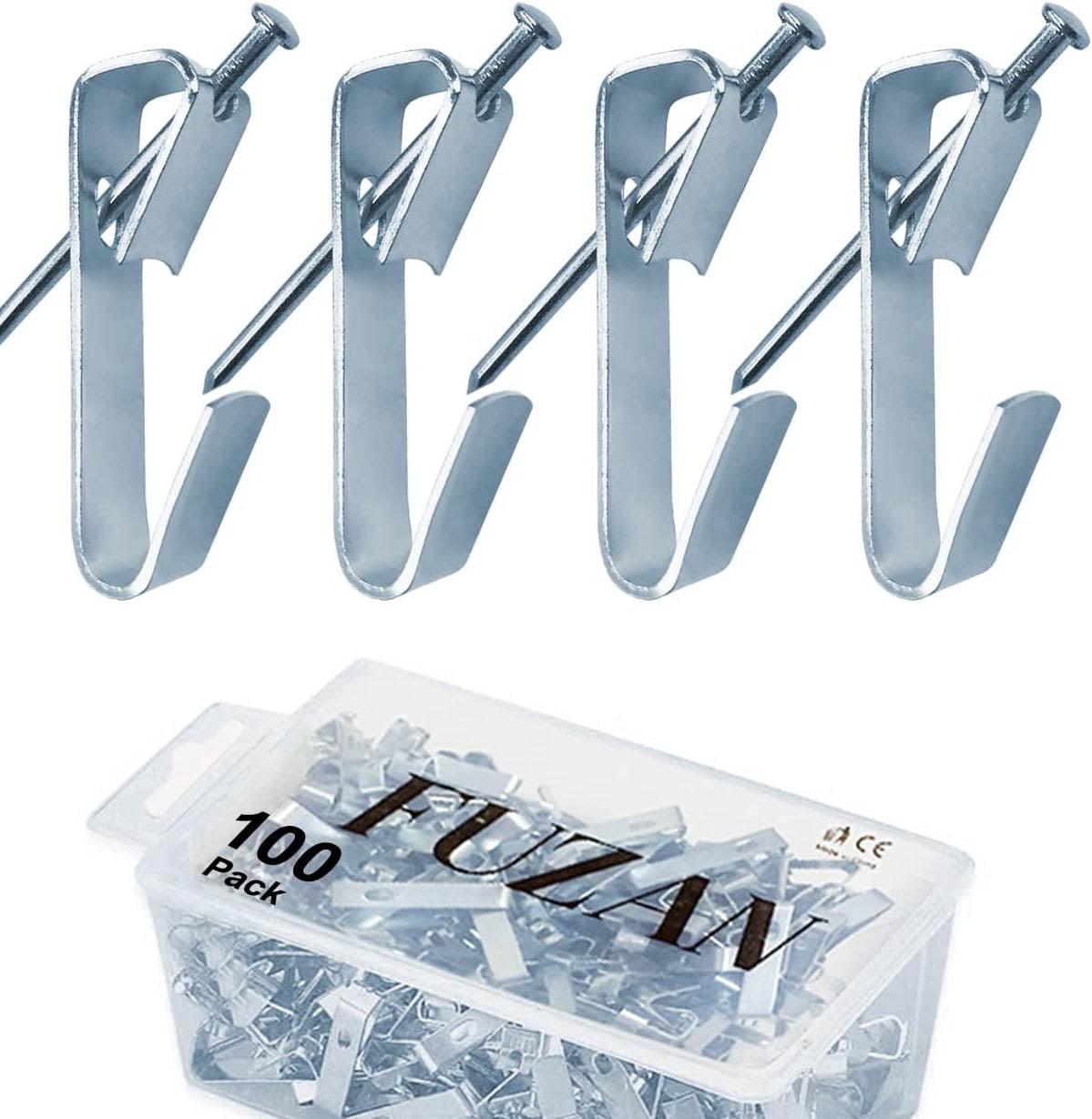 Picture Hangers, Picture Hanging Hooks with Nails, Picture Hanging Kit on Wood/Drywall