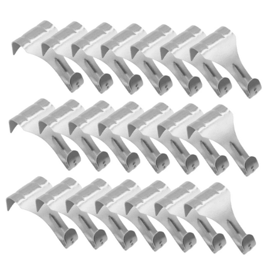 Picture Hanging Guide Rail Molding Hooks 20pcs Zinc Alloy Hooks