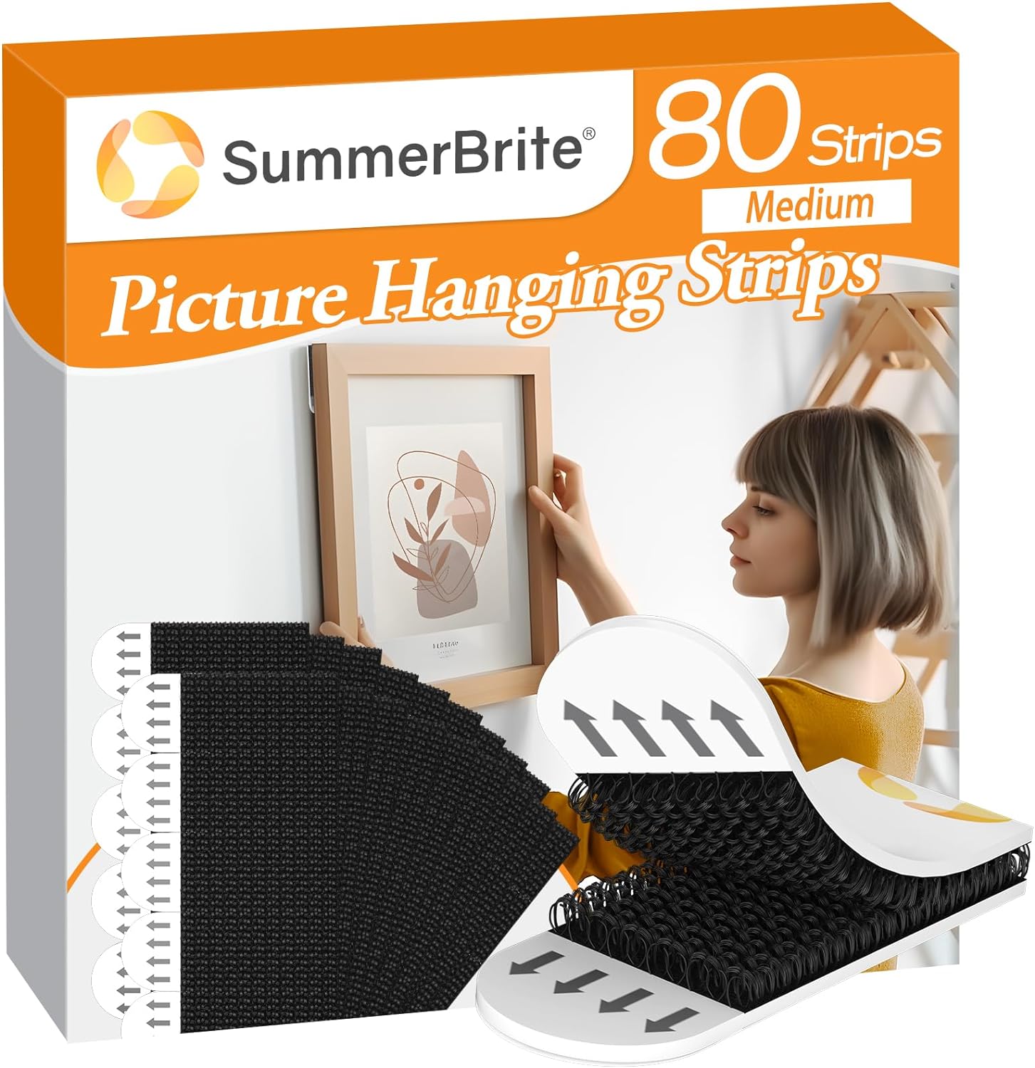 Picture Hanging Strips Heavy Duty Damage Free Hanging Kit for Photos