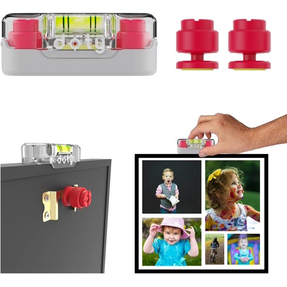 Picture Hanging Tool - [Old Packaging] Wall Marker for Fixing Position | The Essential Photo Frame Hanging Tool | Picture Hanging Kit with Level | Easy Frame Hanging and Levelling