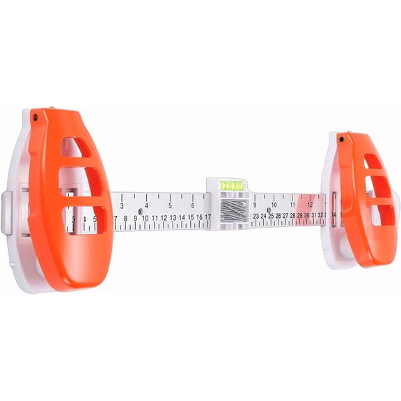 Picture Hanging Tool with Builtin Level, ABS Frame Hanger Ruler for Hanging Photo Frames and Wall Decor