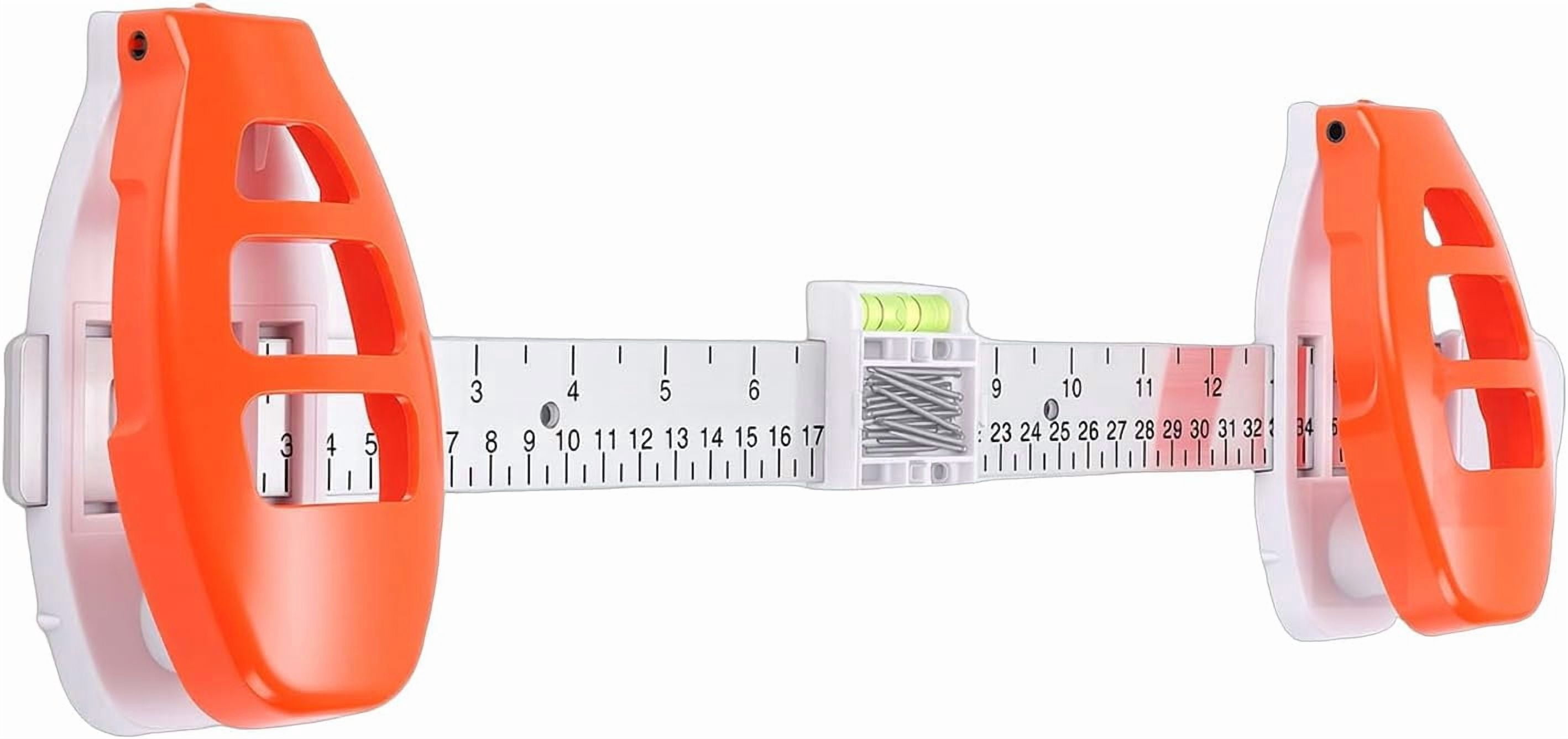 Picture Hanging Tool with Built-in Level for Photo Frames, ABS Frame Hanger Ruler for Wall Decor