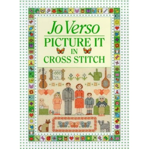 Pre-Owned Picture It in Cross-Stitch (Paperback) 0715394851 9780715394854