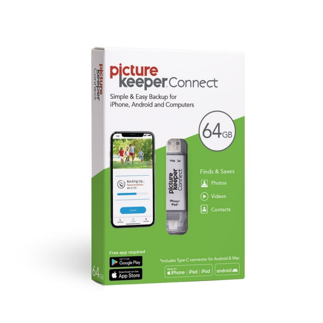 Picture Keeper Connect 64GB USB Flash Drive
