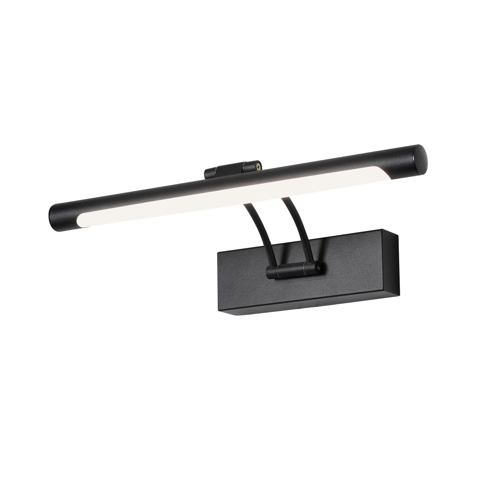 Hardwired Black Picture Light – 14-Inch LED Wall Sconce for Artwork, Dart Board Lights, Mirror Frame, and Gallery Display