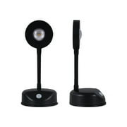 Picture Lights for Paintings, GuardWee LED Motion Sensor Picture Light for Paintings, Wireless Wall Sconce Lighting Dimmable 360 Rotation Rechargeable, Stick on the Wall / Display Accent