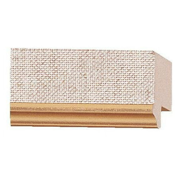 Picture Linen Liner (Wood) 18Ft Bundle - Linen Liner Wheat/Oatmeal Finish - 1" Width - 5/16" Rabbet