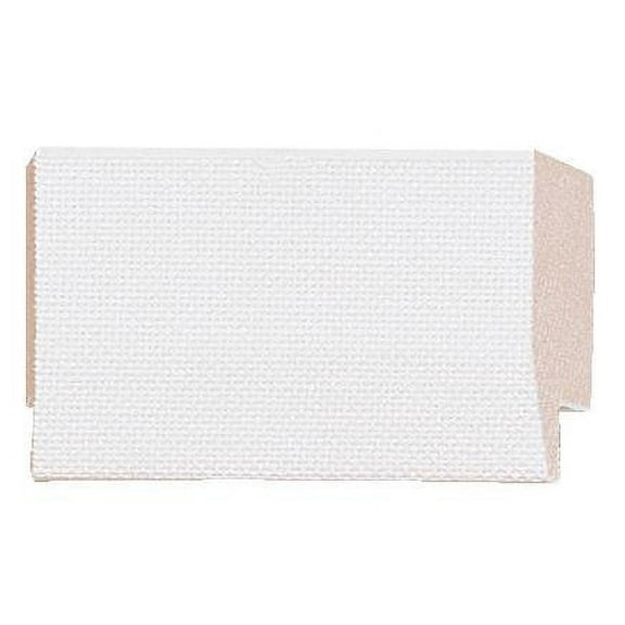 Picture Linen Liner (Wood) 18Ft Bundle - White - 1.25" Width - 5/16" Rabbet Depth