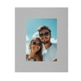 thumbnail image 1 of Uxcell 1Pcs Picture Mat 8"x10" Bevel Cut Frame Mattes for Display Art Measuring Gray, 1 of 7