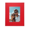 thumbnail image 1 of Uxcell 1Pcs Picture Mat 8"x10" Bevel Cut Frame Mattes for Display Art Measuring Red, 1 of 7