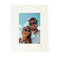 thumbnail image 1 of Uxcell 1Pcs Picture Mat 8"x10" Bevel Cut Frame Mattes for Display Art Measuring Cream, 1 of 7