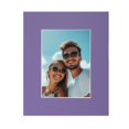 thumbnail image 1 of Uxcell 1 Sets Picture Mat 8"x10" Bevel Cut Frame Mattes with Backing for Display Art Measuring Purple, 1 of 7
