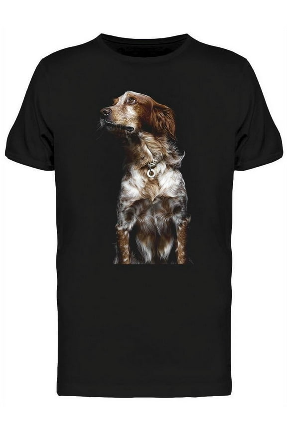 Picture Of Cute Dog T-Shirt Men -Image by Shutterstock, Male XX-Large
