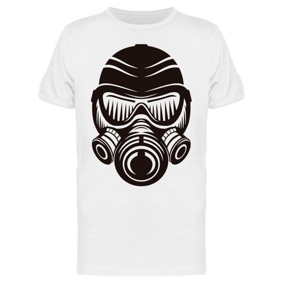 Picture Of Gas Mask T-Shirt Men -Image by Shutterstock, Male Small