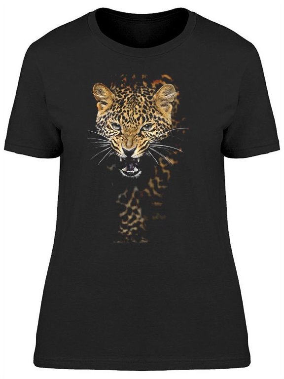 Picture Of Tiger Roaring T-Shirt Women -Image by Shutterstock, Female Medium