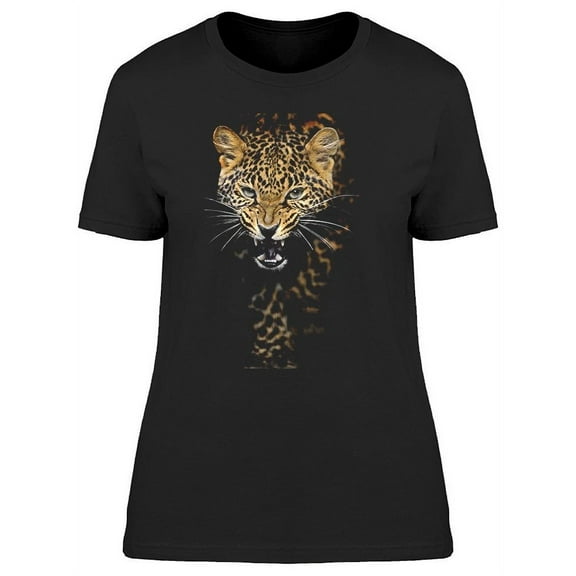 Picture Of Tiger Roaring T-Shirt Women -Image by Shutterstock, Female x-Large