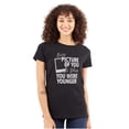 thumbnail image 1 of Picture Of You Photographer Camera Womens Slim Fit Graphic Tee Brisco Brands X, 1 of 5