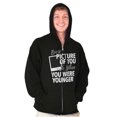 thumbnail image 1 of Picture Of You Photographer Camera Zip Up Hoodie Men's Women's Brisco Brands S, 1 of 6