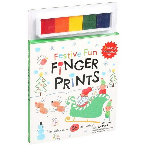 Picture Perfect Finger Prints: Festive Fun Finger Prints (Mixed media product)
