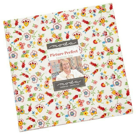 Picture Perfect Layer Cake by American Jane; 42 - 10" Precut Fabric Quilt Squares