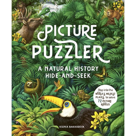 Pre-Owned Picture Puzzler : A Natural History Hide-and-Seek (Hardcover)