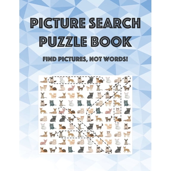 Picture Search Puzzle Book, (Paperback)