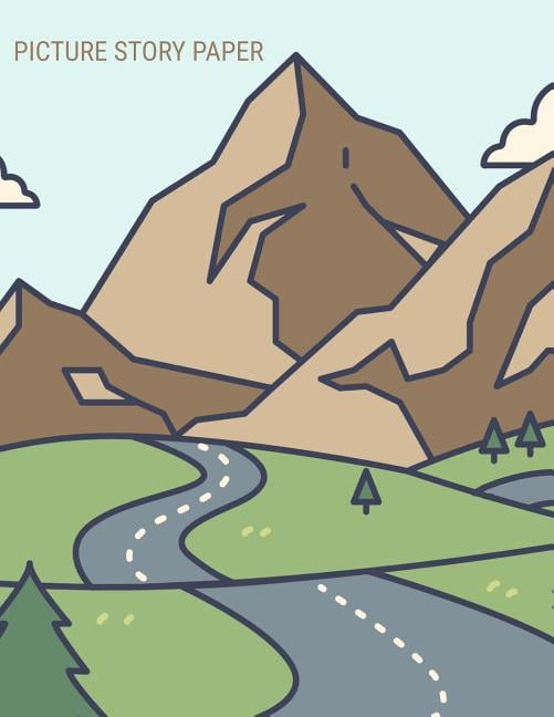 Picture Story Paper: ROAD TRIP BIG BOOK Learn to Draw and Write Proportion Letters ( for KINDER-3RD GRADE ), (Paperback)