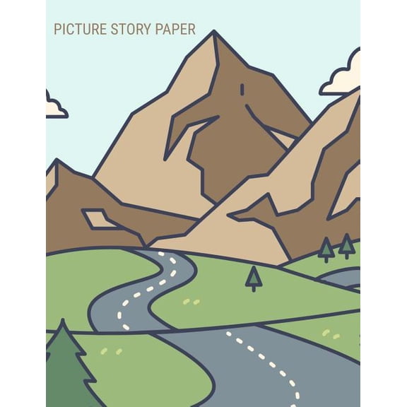 Picture Story Paper : ROAD TRIP BIG BOOK Learn to Draw and Write Proportion Letters ( for KINDER-3RD GRADE ) (Paperback)