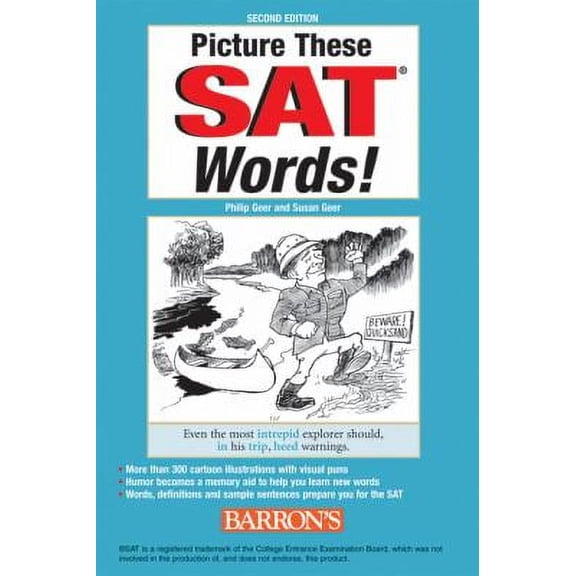 Pre-Owned Picture These SAT Words! (Paperback) 0764139983 9780764139987