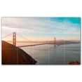 thumbnail image 1 of Picture-Tiles.com: Bridge Ceramic Tile Wall Mural WAL500262-53L. 40"W x 24"H using (15) 8" x 8" Ceramic Tiles-Satin Finish, 1 of 3