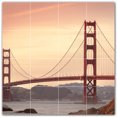 thumbnail image 1 of Picture-Tiles.com: Bridge Ceramic Tile Wall Mural WAL500273-44XL. 48"W x 48"H using (16) 12" x 12" Ceramic Tiles-Satin Finish, 1 of 3