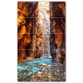 thumbnail image 1 of Picture-Tiles.com: Canyon Ceramic Tile Wall Mural WAL500343-35L. 24"W x 40"H using (15) 8" x 8" Ceramic Tiles-Satin Finish, 1 of 3