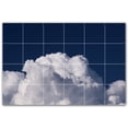 thumbnail image 1 of Picture-Tiles.com: Clouds Ceramic Tile Wall Mural WAL500370-64M. 36"W x 24"H using (24) 6" x 6" Ceramic Tiles-Satin Finish, 1 of 3