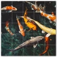 thumbnail image 1 of Picture-Tiles.com: Coral Ceramic Tile Wall Mural WAL500407-55M. 30"W x 30"H using (25) 6" x 6" Ceramic Tiles-Satin Finish, 1 of 3