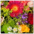 thumbnail image 1 of Picture-Tiles.com: Flowers Ceramic Tile Wall Mural WAL500623-55XL. 60"W x 60"H using (25) 12" x 12" Ceramic Tiles-Satin Finish, 1 of 3